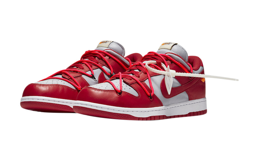 Off-White X Nike Dunk Low University Red – Kickheatstore