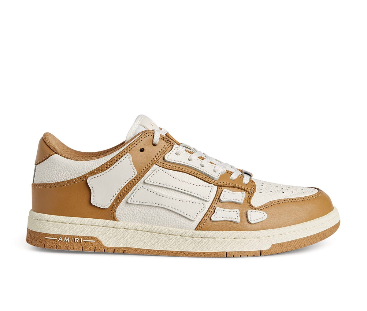 AMIRI Skel Top Low “White brown” – Kickheatstore