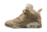 Travis Scott X Air Jordan 6 British Khaki