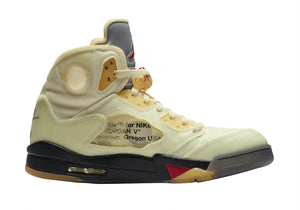 Off-White X Air Jordan 5 Sail