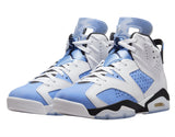 Air Jordan 6 UNC White