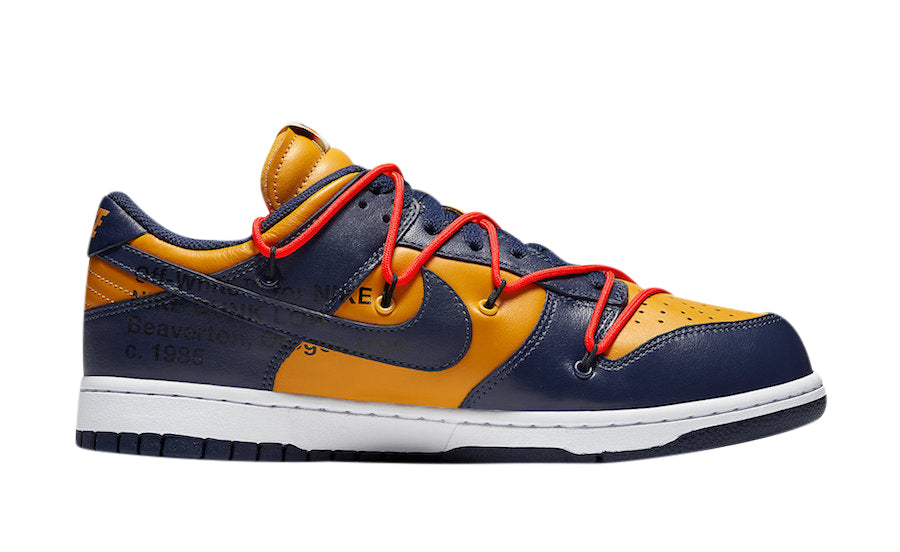 Off-White X Nike Dunk Low University Gold – Kickheatstore