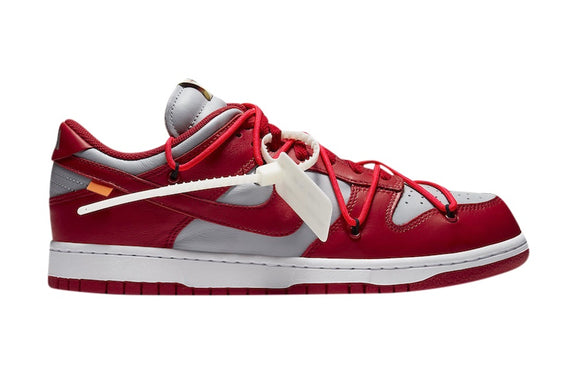 Off-White X Nike Dunk Low University Red