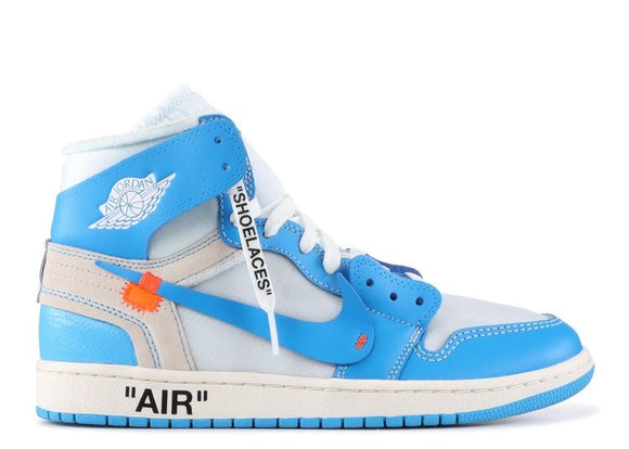 OFF-WHITE X Air Jordan 1 High Powder Blue