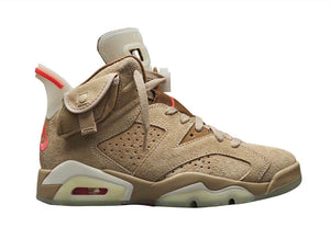 Travis Scott X Air Jordan 6 British Khaki